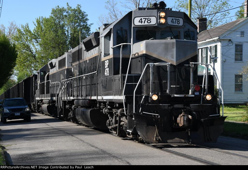 Eastbound local on the street